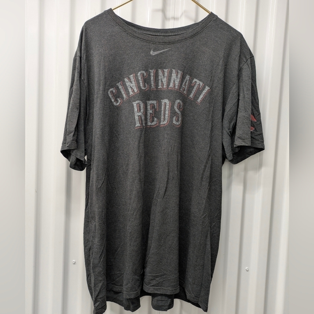 Nike Dark Gray Cincinnati Reds Tee